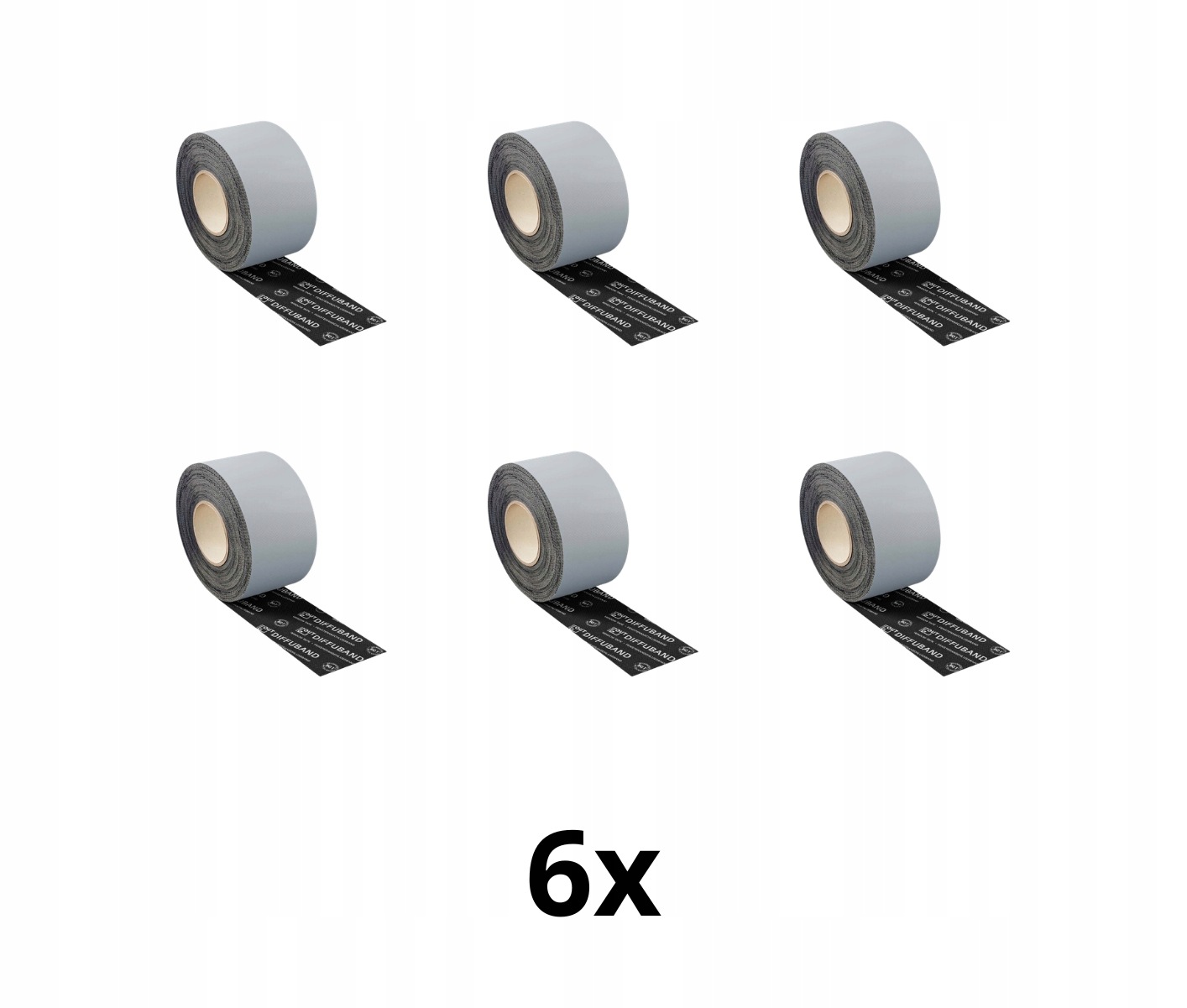 Taśma Do Okien Na Pełnym Kleju Eurovent Diffuband Sk 100mm 25m Zewnętrzna