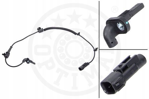 CZUJNIK PRĘDKOŚCI KOŁA ABS TYŁ 06-S352 OPTIMAL Strona zabudowy tył