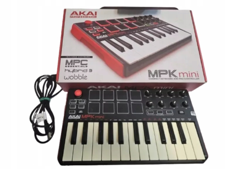 AKAI MPK mini MK2 美品　動作確認済み 製品情報：MPK mini MK2 White：AKAI professional