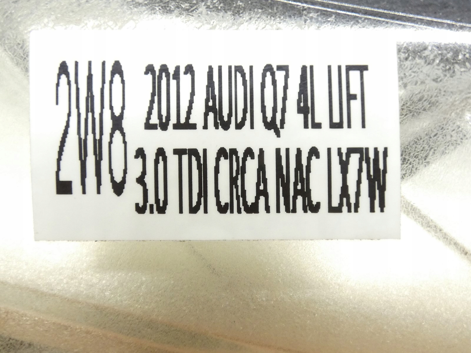 light REFLEKTOR right front right front AUDI Q7 4L LIFT 4L0941004AG