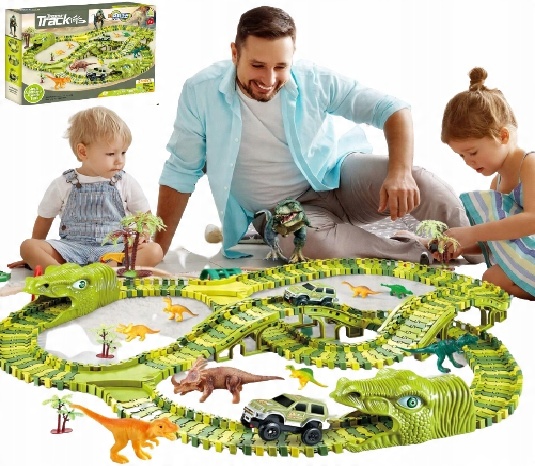 

Tor Wyścigowy Dinozaury Dino Park Zestaw XXL