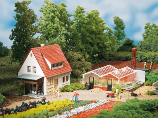 Auhagen 12235 , Veletržní zahrada, měřítko H0