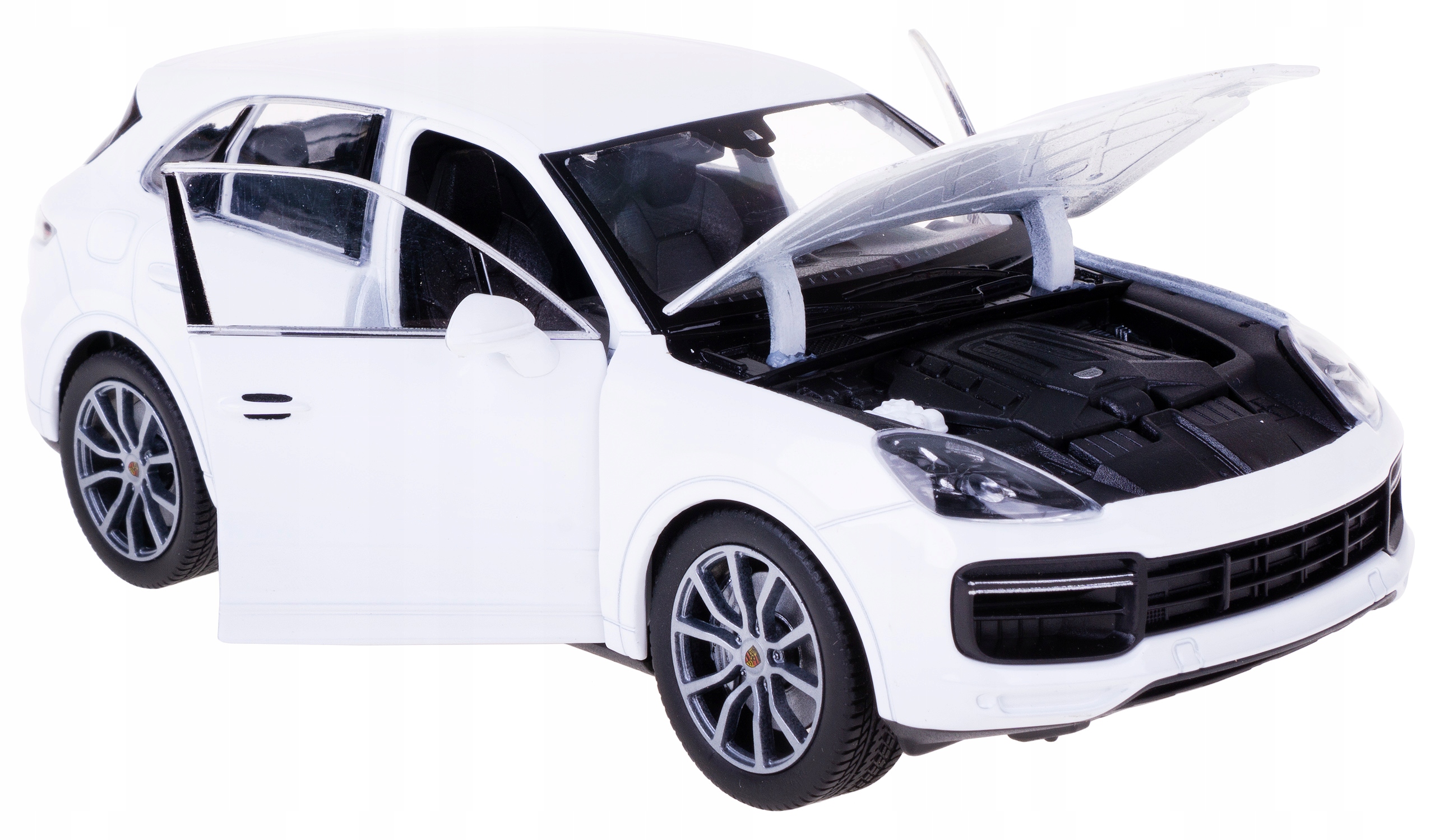 

Porsche Cayenne Turbo Model Metal Welly 1:24 Biały