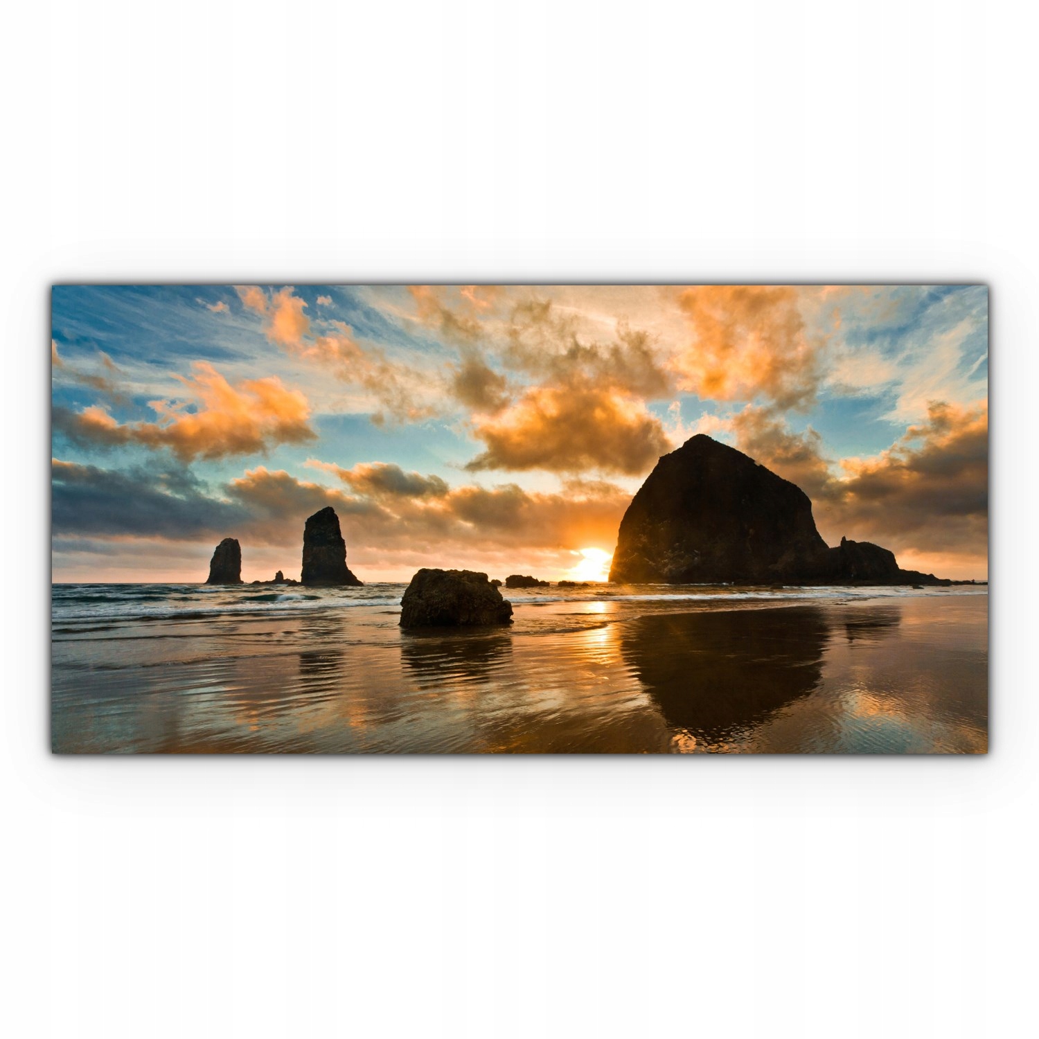 

Obraz Canvas dekoracja 120x60 Morze Zachód Słońca