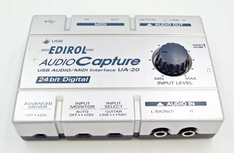 ROLAND EDIROL AUDIOCAPTURE UA-20