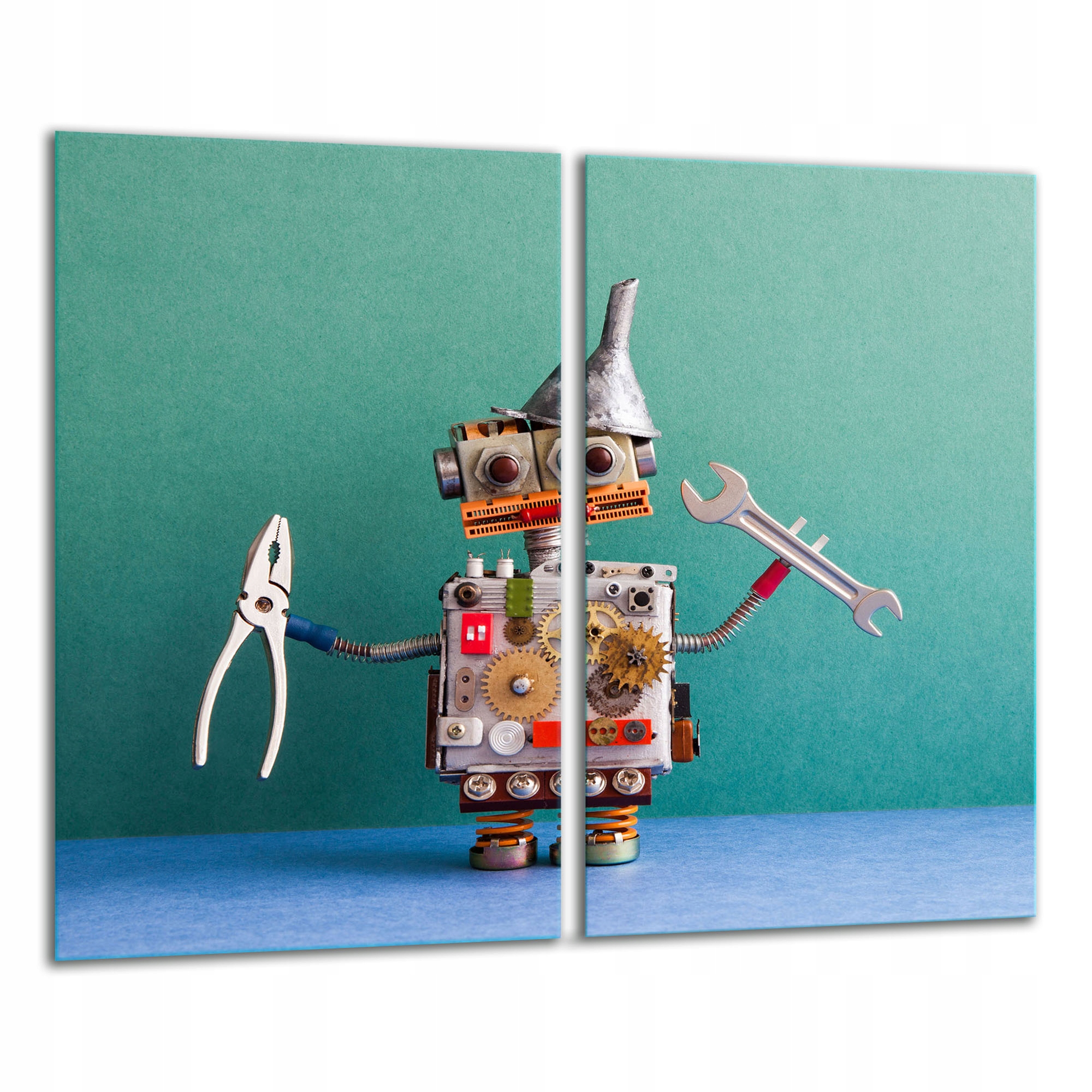 7v1 Skleněná Krájecí Deska 2x 30x52 Robot
