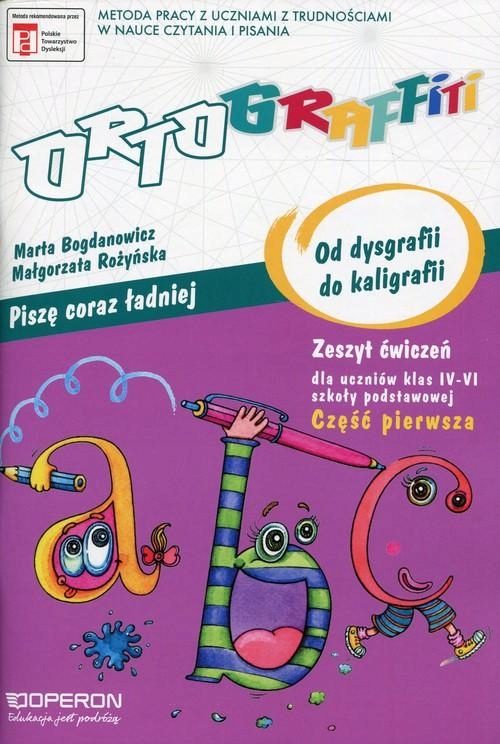 

Ortograffiti Od Dysgrafii Do Kaligrafii Ćw Część 1