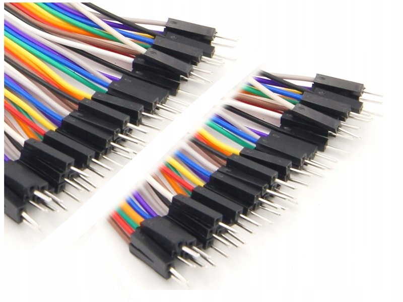 

Przewody kable zworki Arduino Męsko-Męskie 40szt.