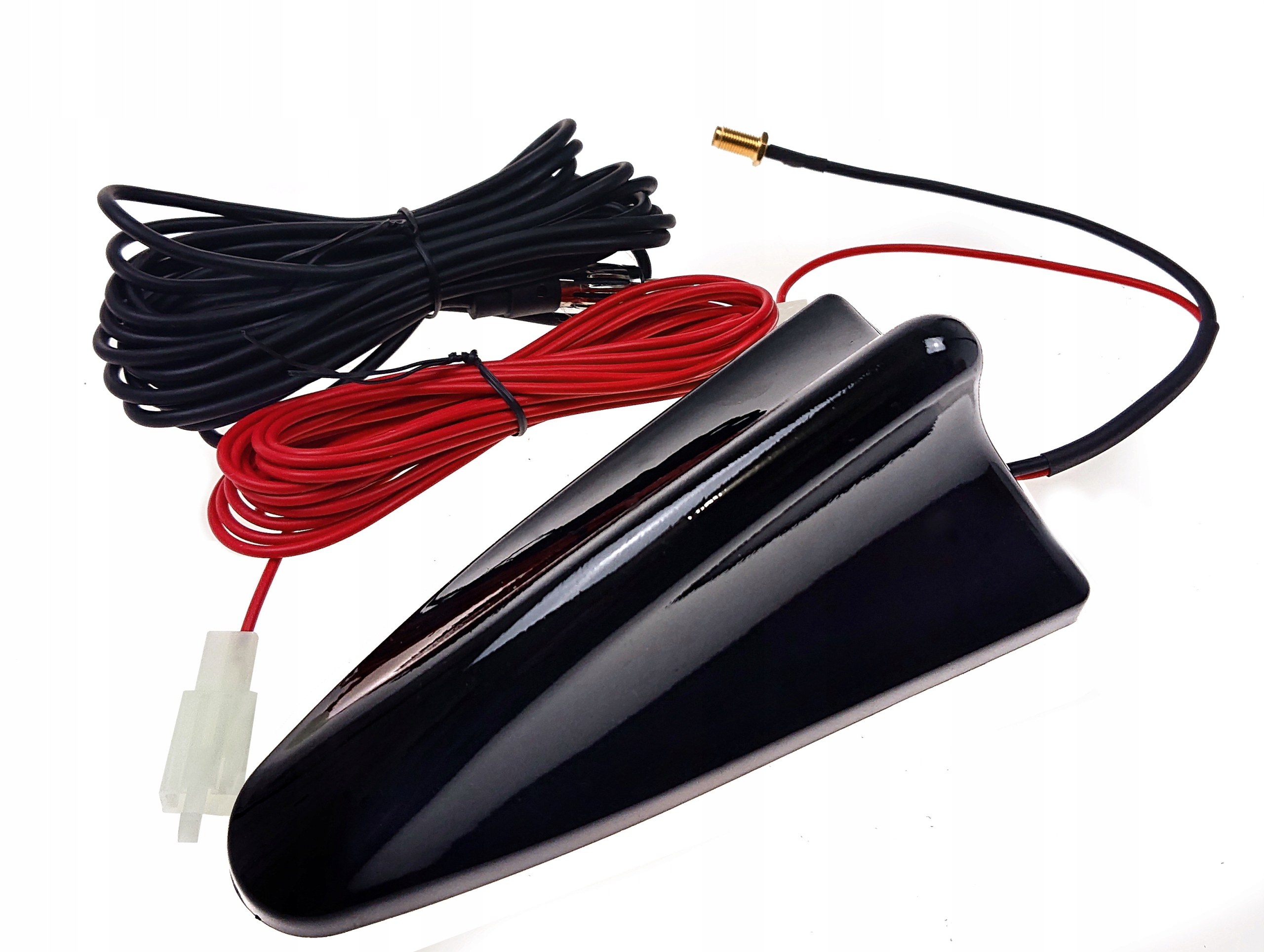 ANTENA SAMOCHODOWA RADIOWA DO RADIA SAMOCHODOWEGO CZARNA PŁETWA REKINA DUŻA