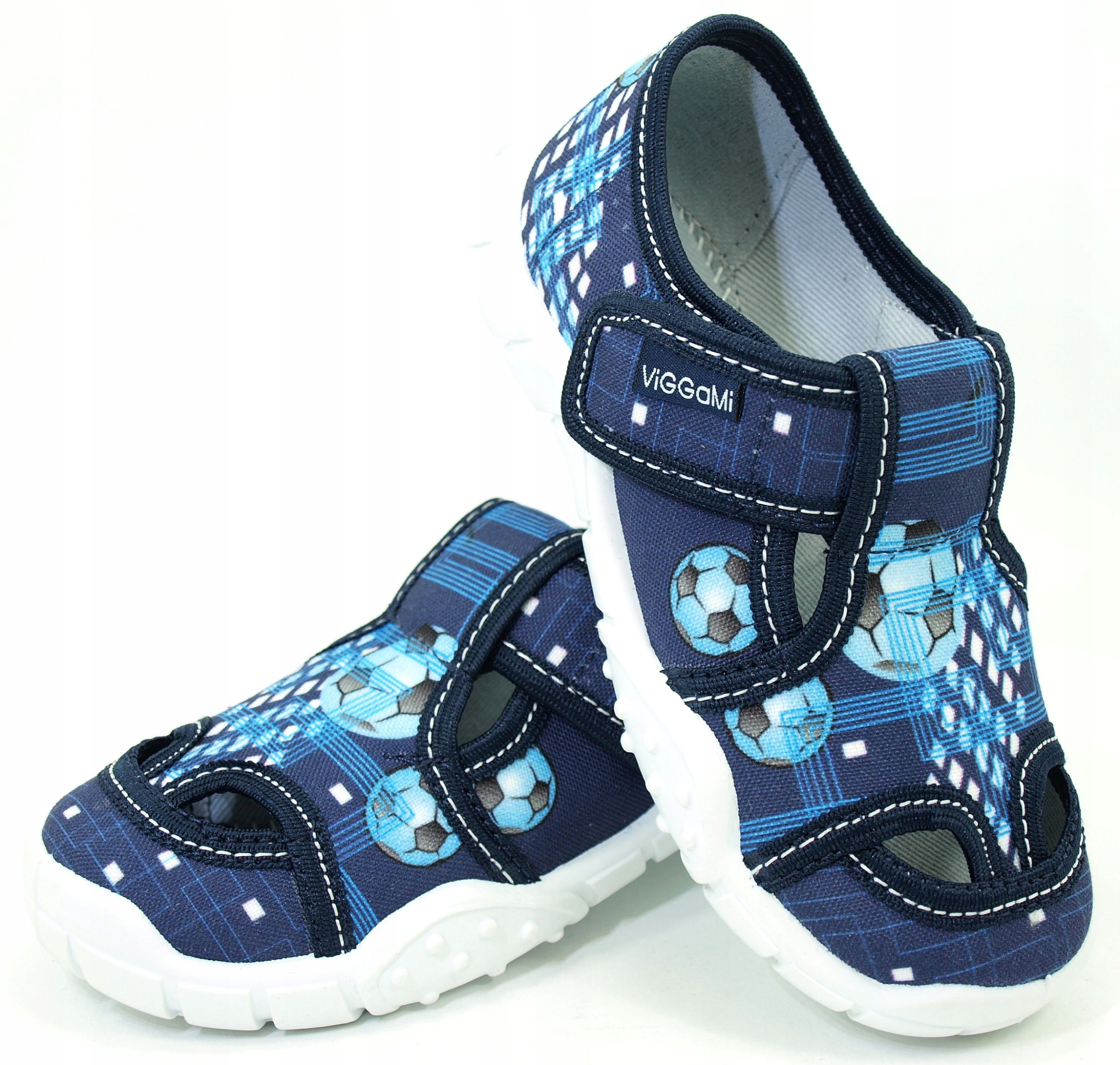 

31 Viggami Adaś blue kapcie Polskie 19 cm