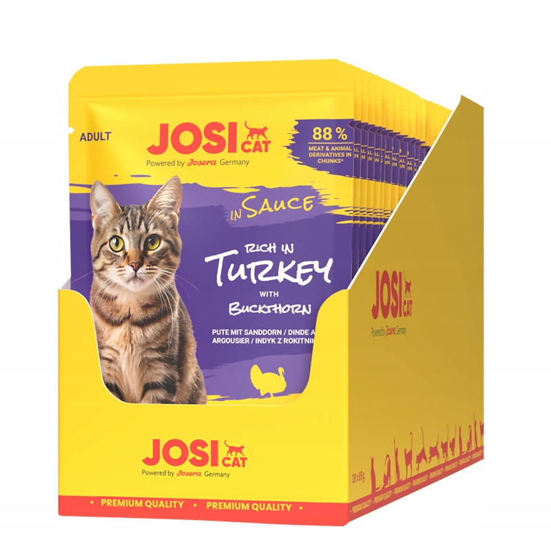 Josera JosiCat Krůtí v omáčce 28x85g Dárek