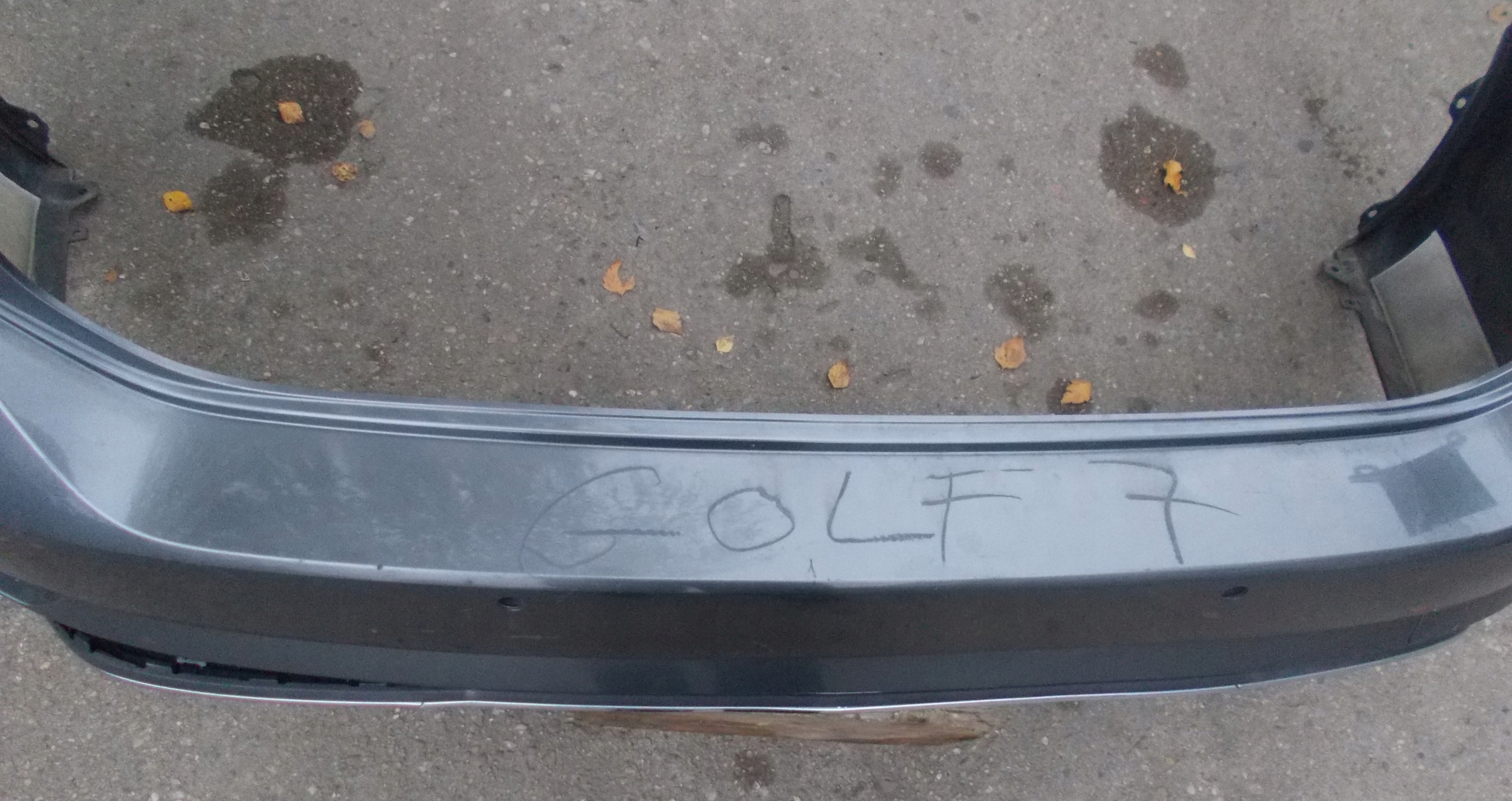 VW GOLF VII Stoßstange heck unter PDC