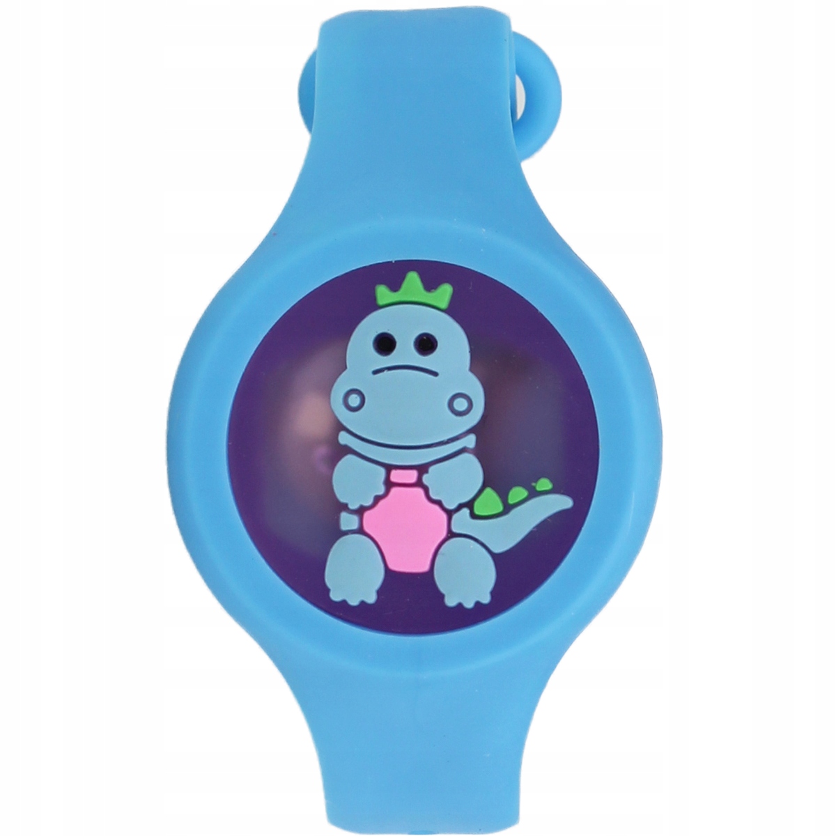 OPASKA ŚWIECĄCA NA KOMARY SILIKONOWA DLA DZIECI ZEGAREK LED Marka inna marka