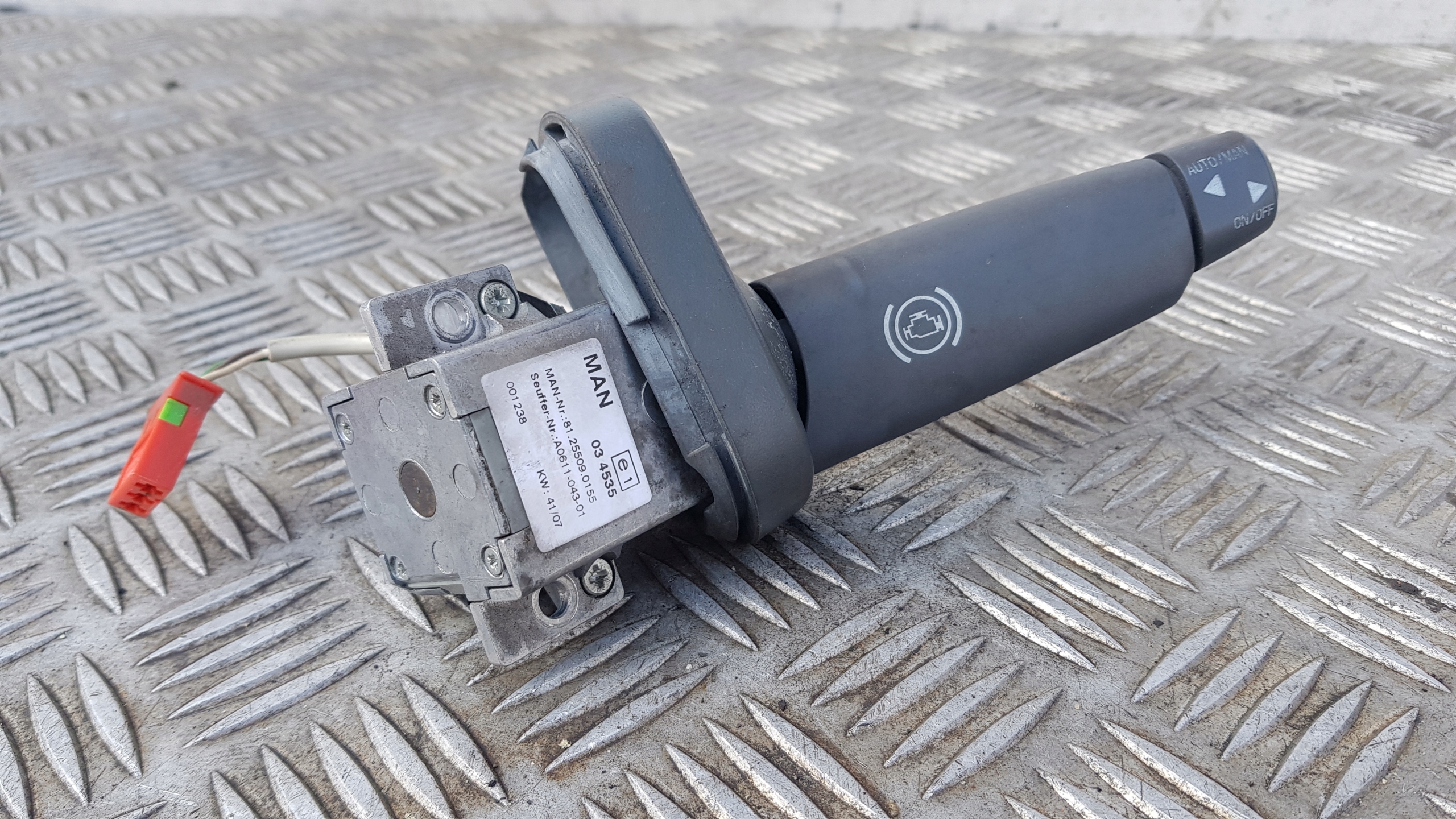 MAN TGX MANETKA switch brakes GORSKIEGO
