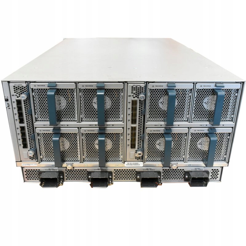 Cisco Server Chassis N20-C6508 2x UCS 2208XP 4x UCSB-PSU2500ACPL 8x N20-FAN Producent Cisco
