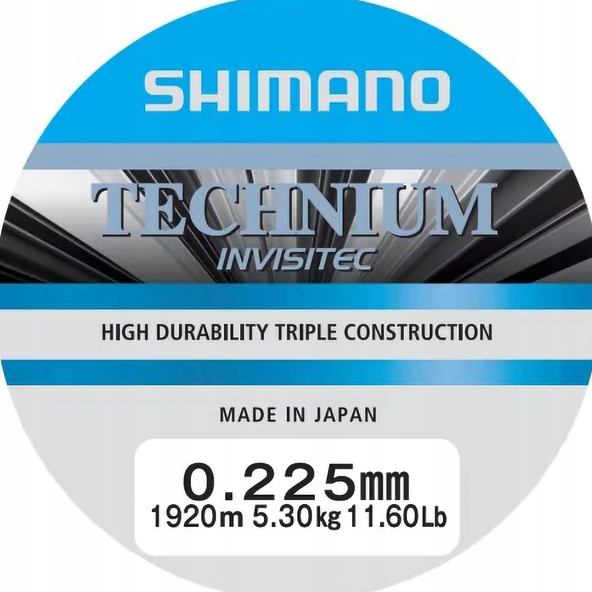 Żyłka Shimano Technium Invistec A 0,225mm 1920m 5,30kg Grey