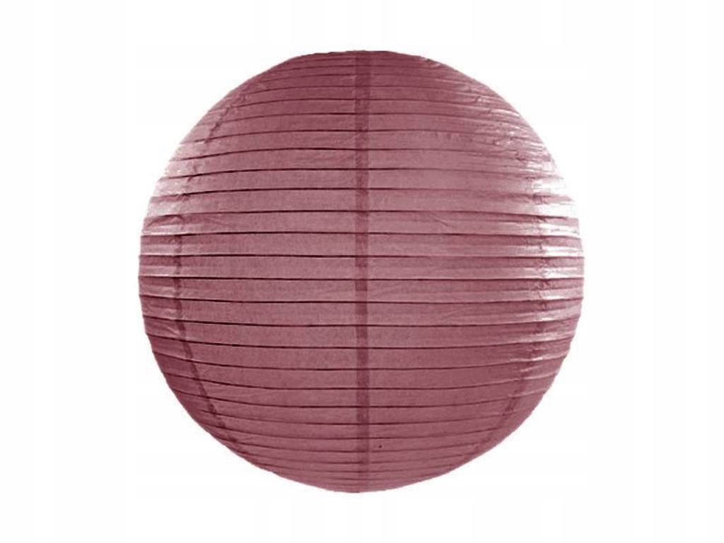 

Lampion papierowy klosz 35cm marsala
