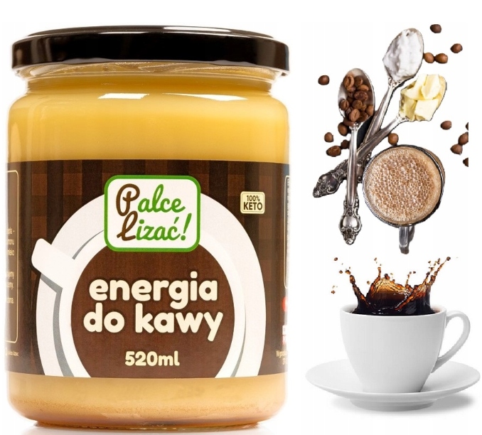 Levně Energie Do Kávy 520 ml Palce Lizać Káva Kulovzdorná