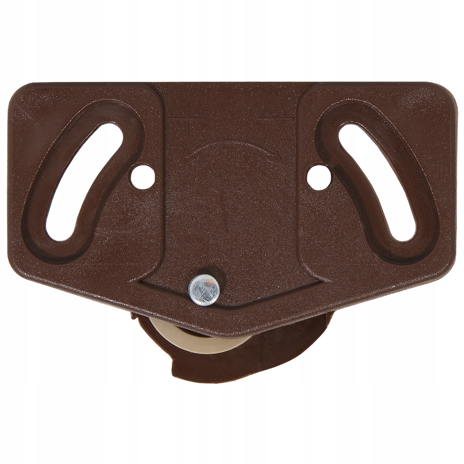 Prowadnik dolny do drzwi przesuwnych Valcomp brąz Marka Leba