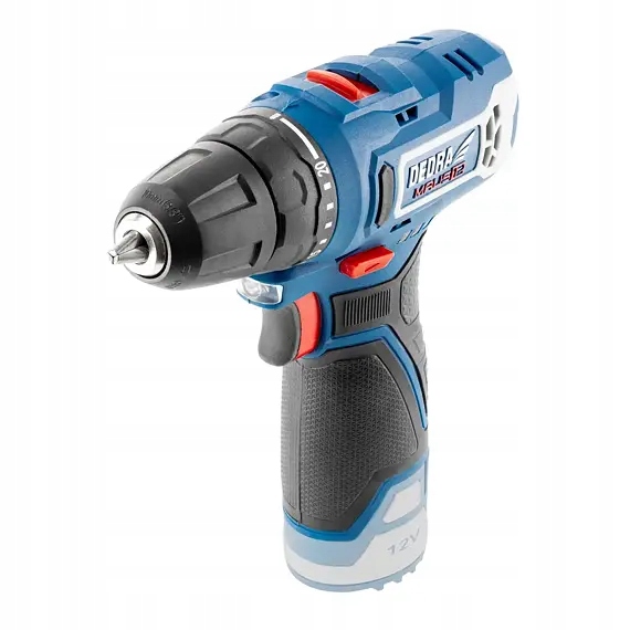 Dedra aku vrtačka 12V, 32Nm, 0-400/1300 ot./min., bez baterie, DED7330