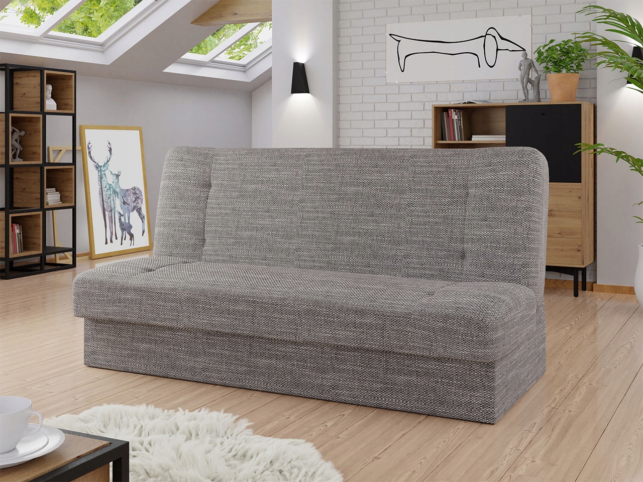 

Kanapa z funkcją spania Zelka sofa rozkładana