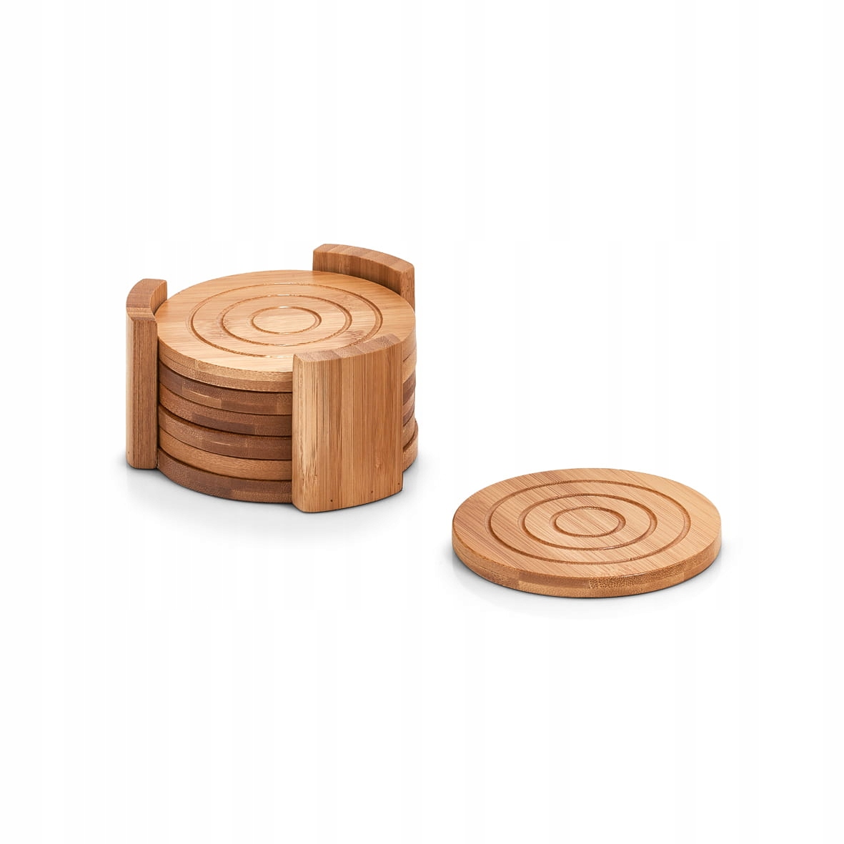 Zeller, Zestaw bambusowych okrągłych podkładek, 7 Typ podkładka (mata)