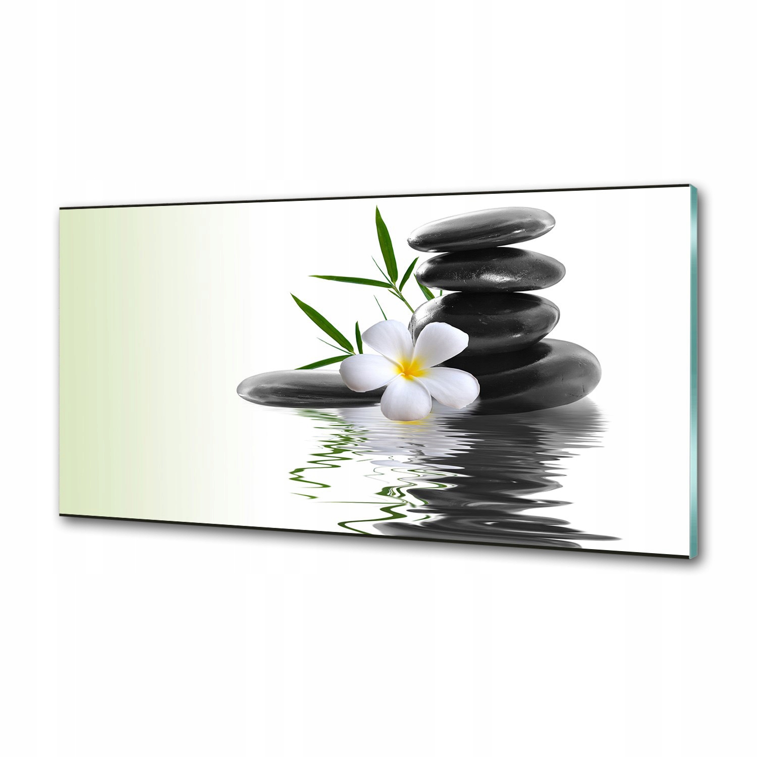 Dekorativní panel sklo Kameny zen 100 x 50 cm Lepidlo