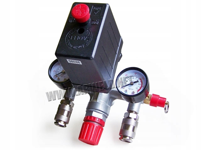 

Presostat wyłącznik ciśnieniowy 230V z manometrami