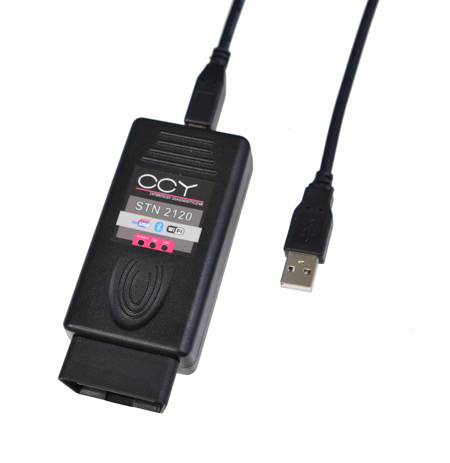 Interfejs OBD2 STN2120 3w1 BLUETOOTH USB WIFI Marka CCY