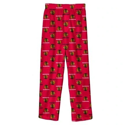 Dětské tepláky Chicago Blackhawks Team Colored Printed Pant Dět 15 let)
