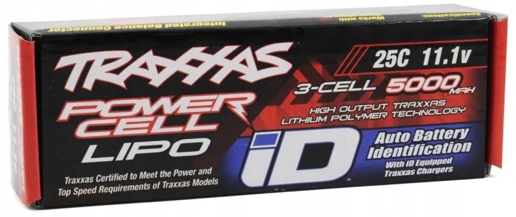 TRAXXAS LIPOバッテリー 3s 5000mAh 25c 2872X 楽天市場】トラクサス LIPOバッテリー 3s 5000mAh 25c iD機能