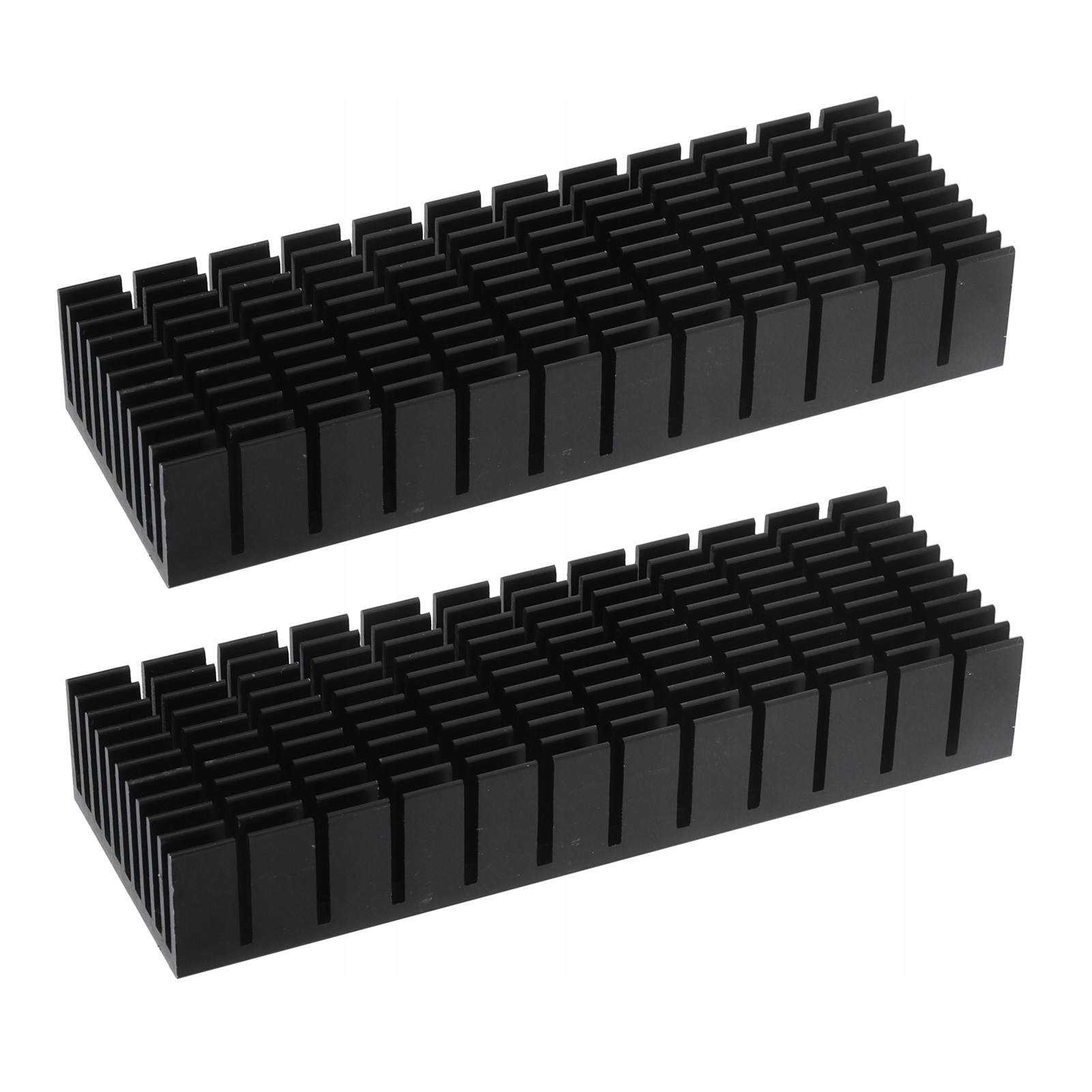 RADIATORÓW ALUMINIOWY Z TAŚMĄ - 2SZT 120x40x20mm Symbol bez Symbol