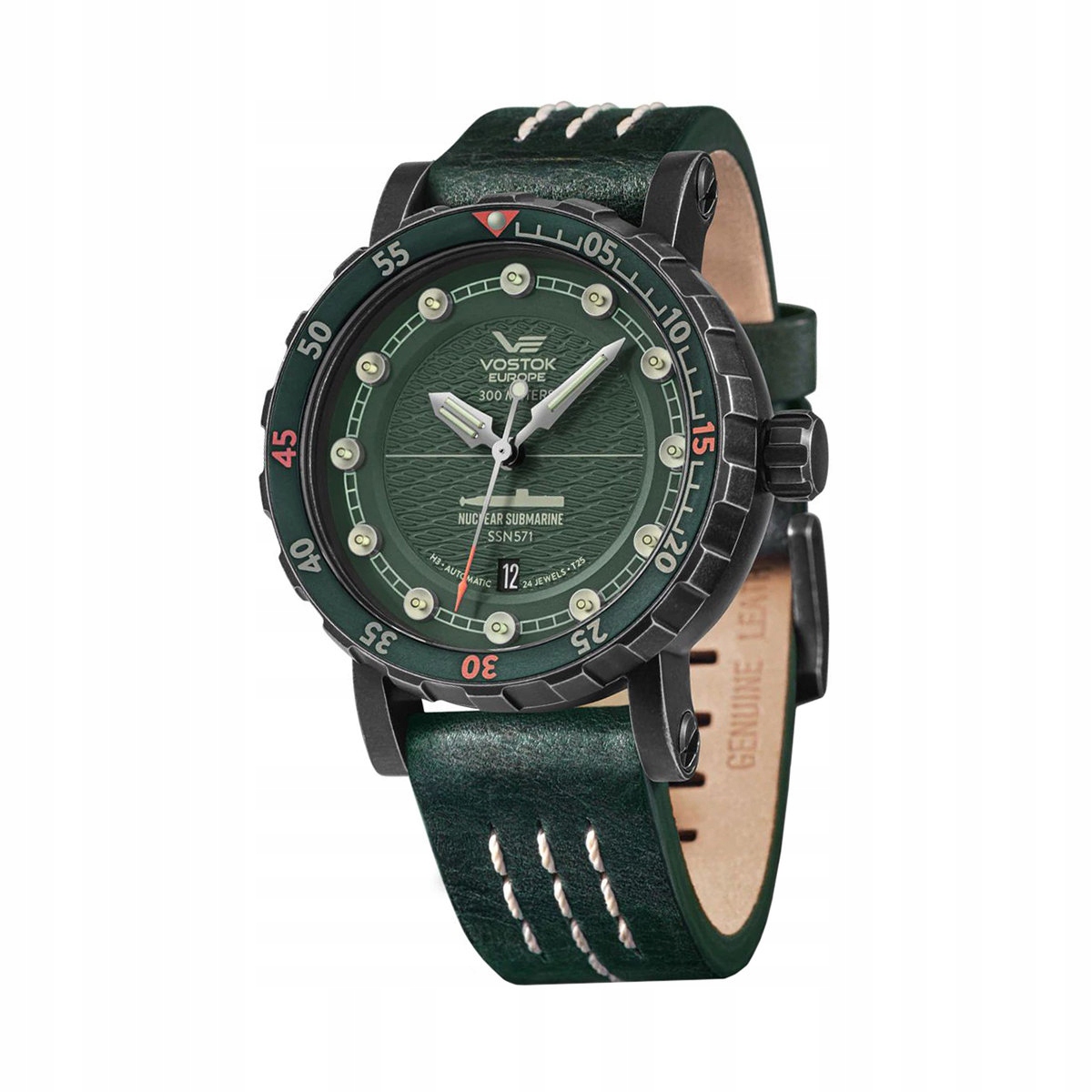 

Zegarek Vostok Europe NH35A-571F608 Ssn 571 +pasek