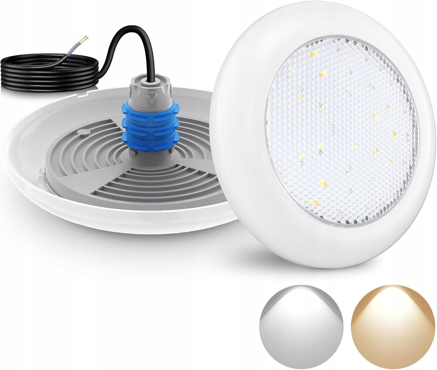 Skrutková Bazénová Lampa Lylmle 18W Halogénové Osvetlenie Led Reflektor