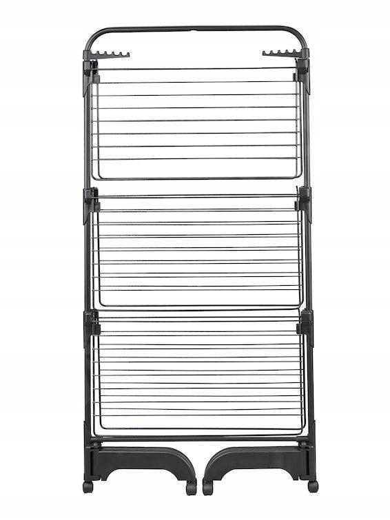 Levně Sušák na prádlo Leifheit 81691 Comfort Tower 420 Velký, černý, stojící