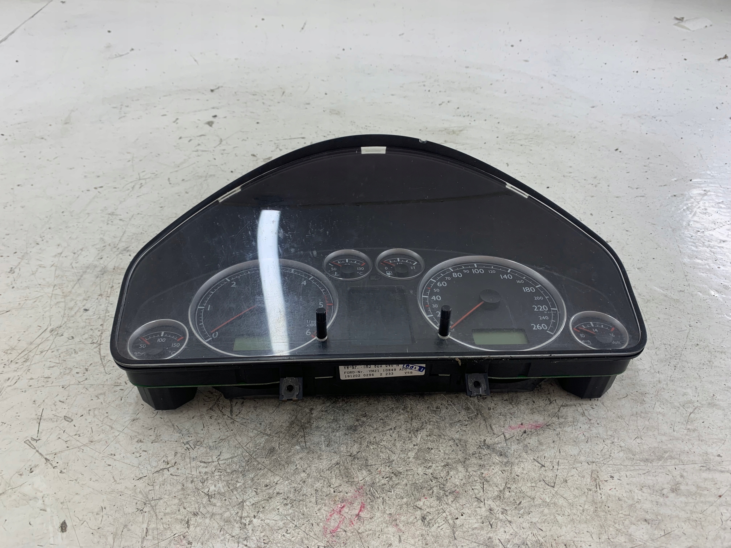 VW SHARAN and LIFT 1.9 TDI dials dials 7M3920840N