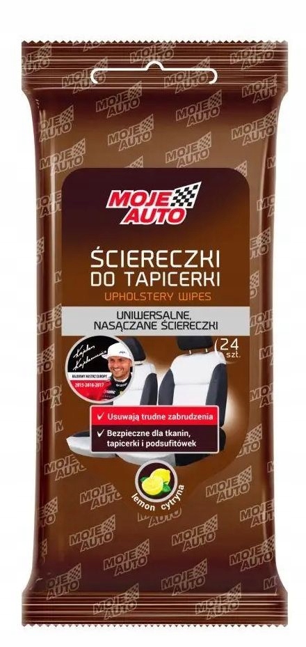 

Ściereczki do tapicerki i tkanin 24 szt lemon