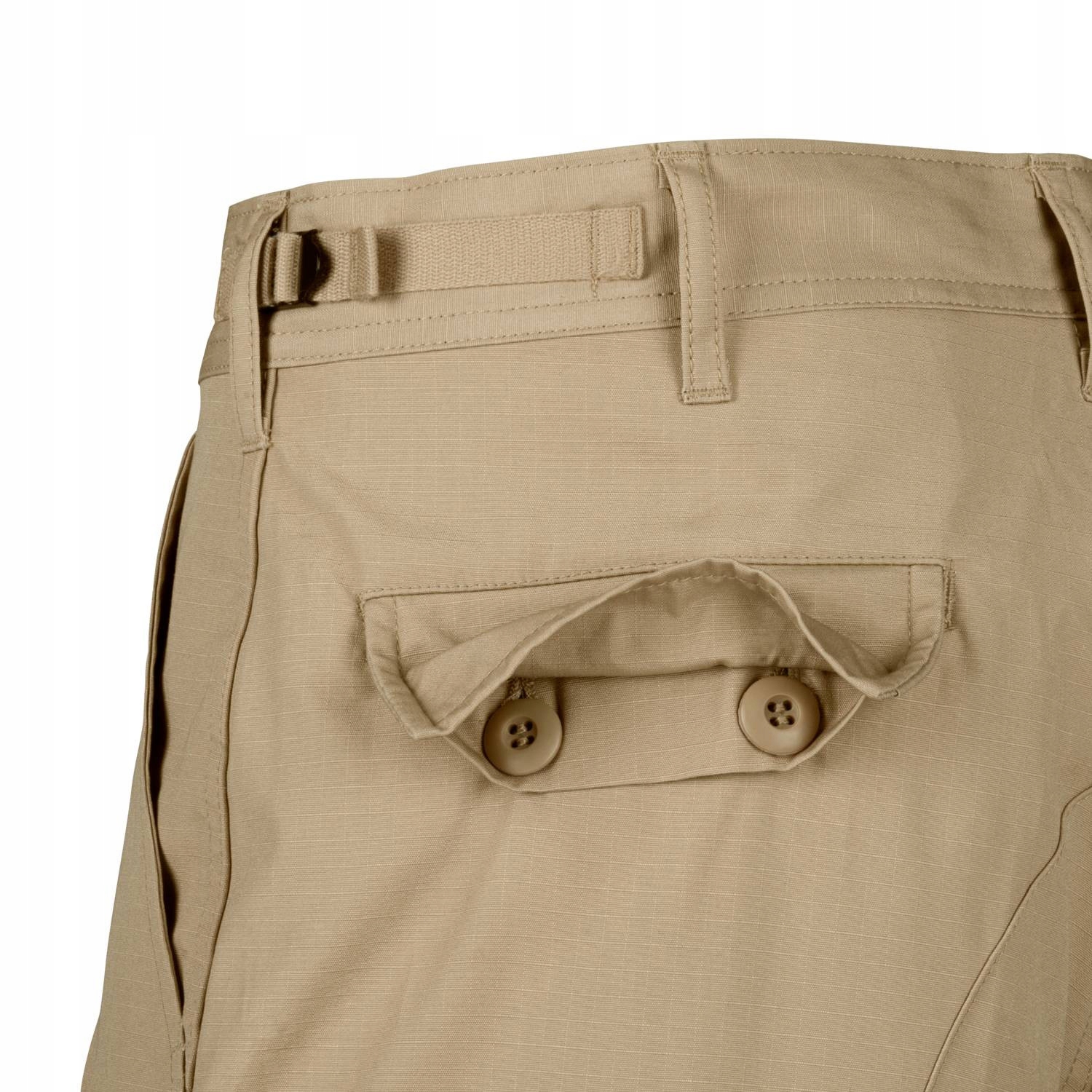 Spodenki Helikon BDU RipStop Beż/Khaki 3XL Materiał dominujący bawełna