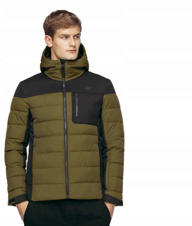 

4F Kurtka Zimowa Ciepła Puchowa KUMP205 > L