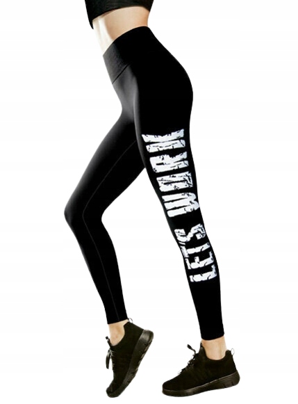 

Leginsy Legginsy Sport Lores z szeroką gumą 90 den