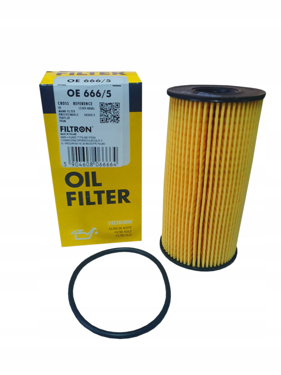 ZESTAW FILTRÓW OLEJ I KOREK do RENAULT MASTER III Producent części Filtron