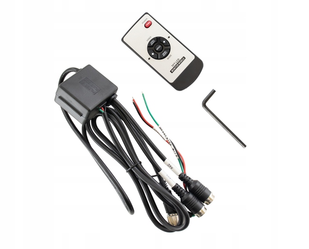 MONITOR LCD 9 OBSŁUGA DO 2 KAMER 4PIN 12V 24V Marka Nvox