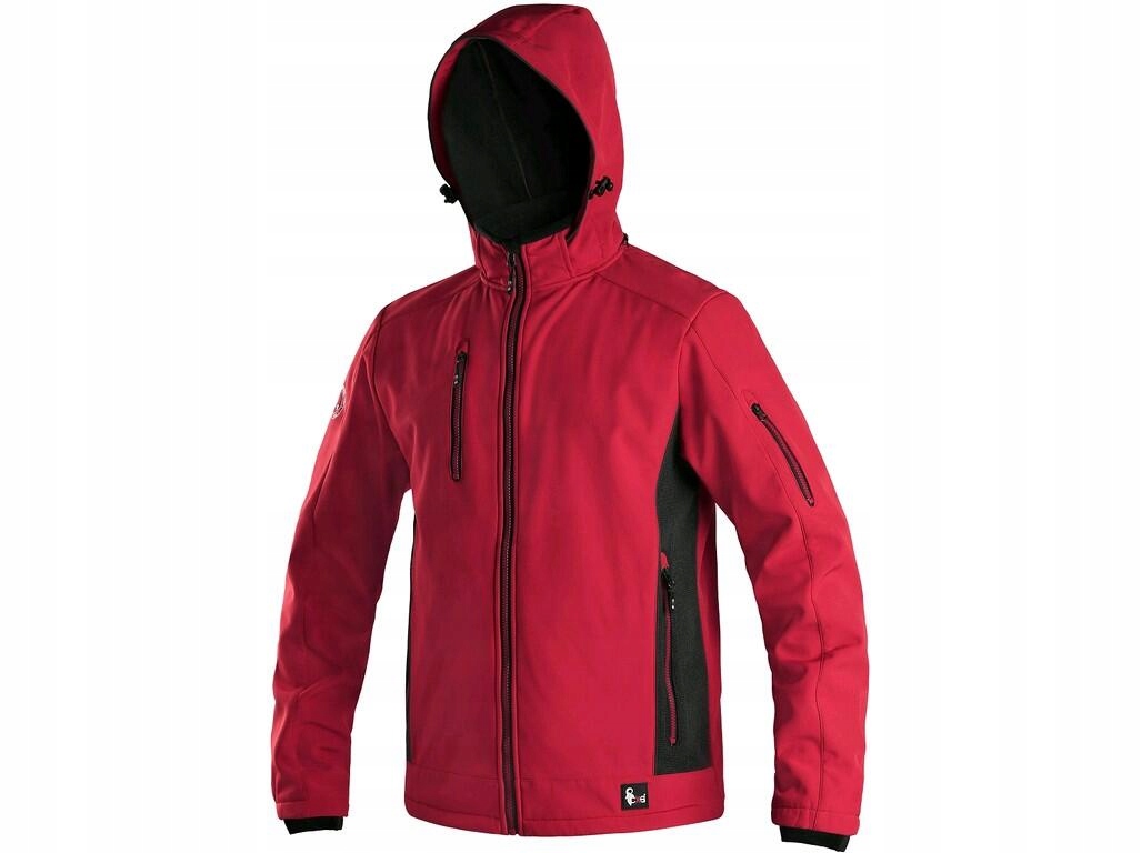 

Kurtka Softshell Durham Czerwono-czarna r. L