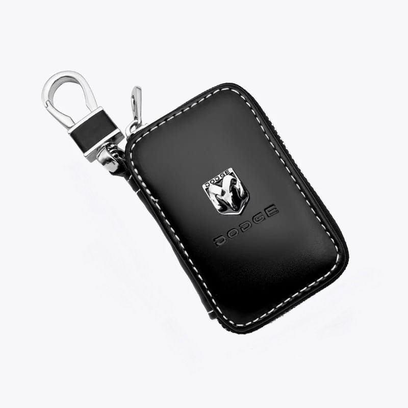 Skórzane Etui na klucze Dodge brelok