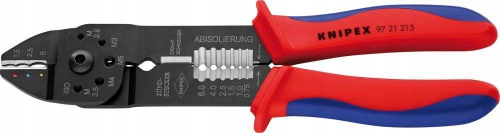 Kleště na lisování 9721215, pro izolované