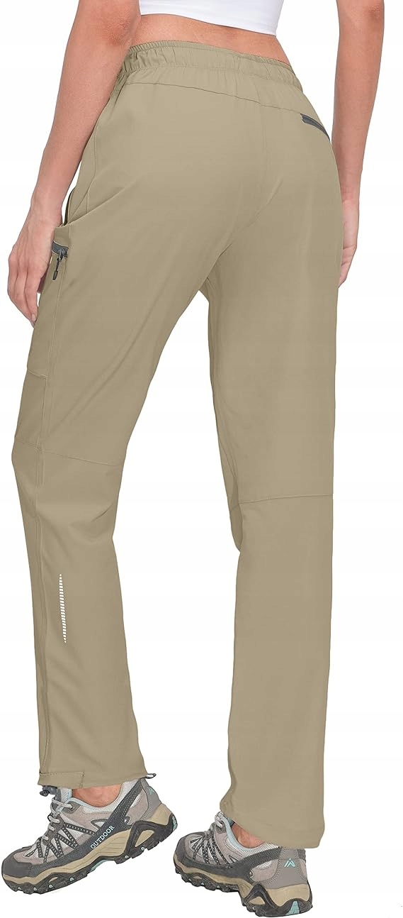 SPODNIE TREKKINGOWE DAMSKIE SZYBKOSCHNĄCE ULTRALEKKIE r.L Marka inna