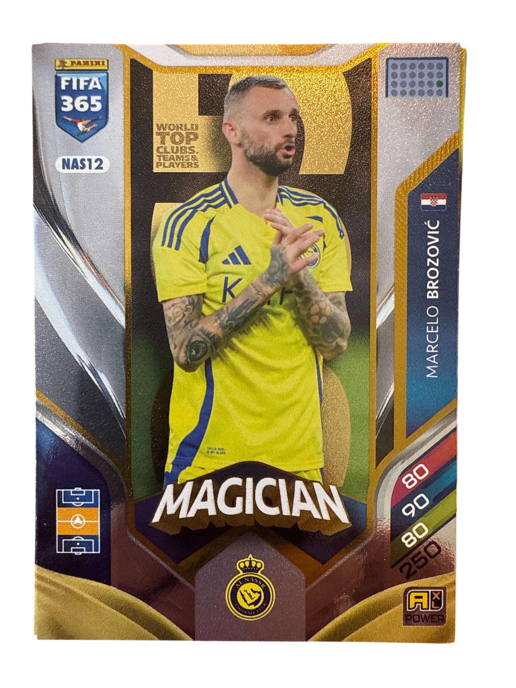 Fifa 365 2026 Adrenalyn XL Panini Al-nassr Fc NAS12 Brozovic Magician