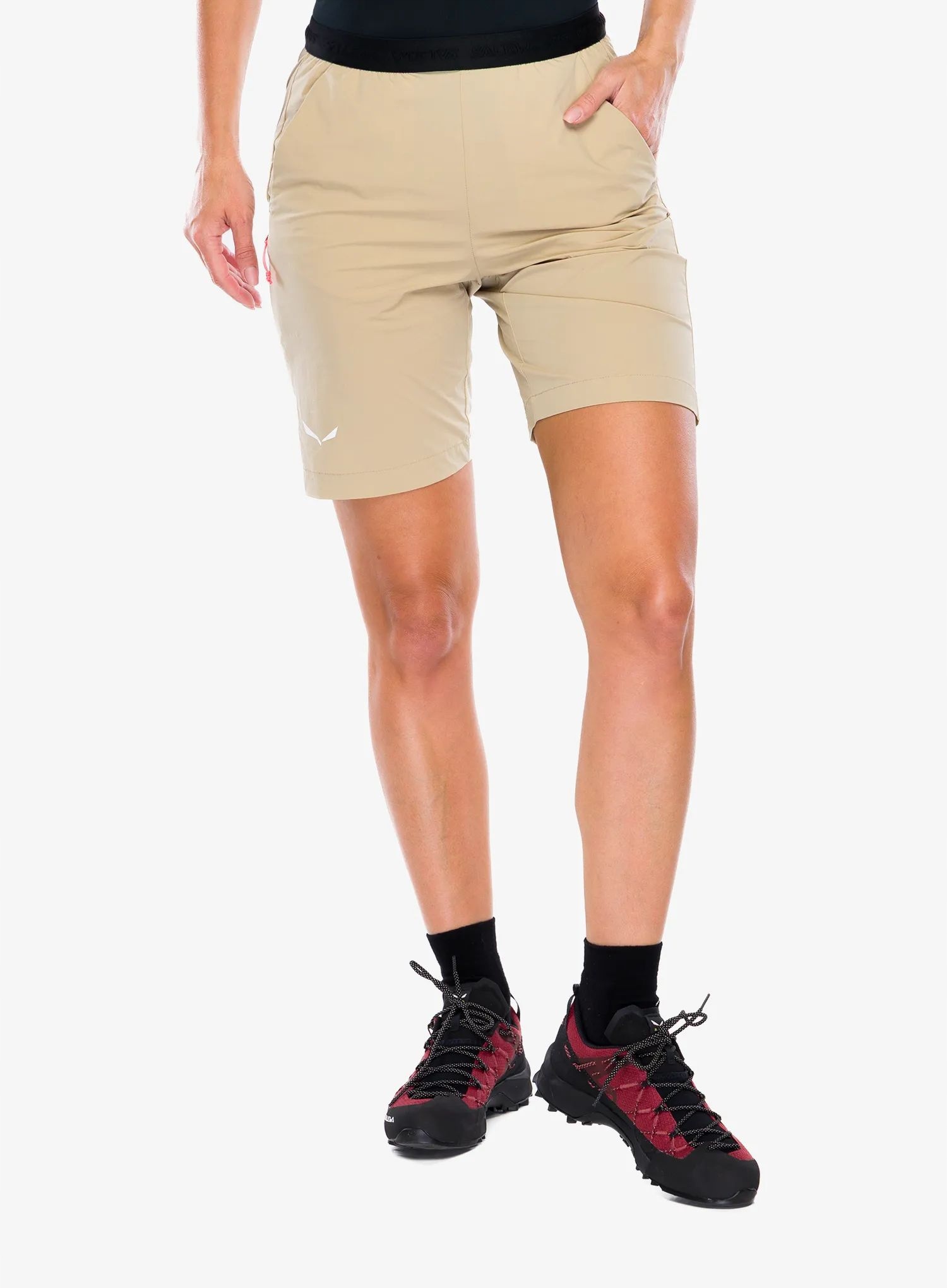 Kraťasy turistické kraťasy Salewa Puez 4 Shorts quicksand 34 (xs)