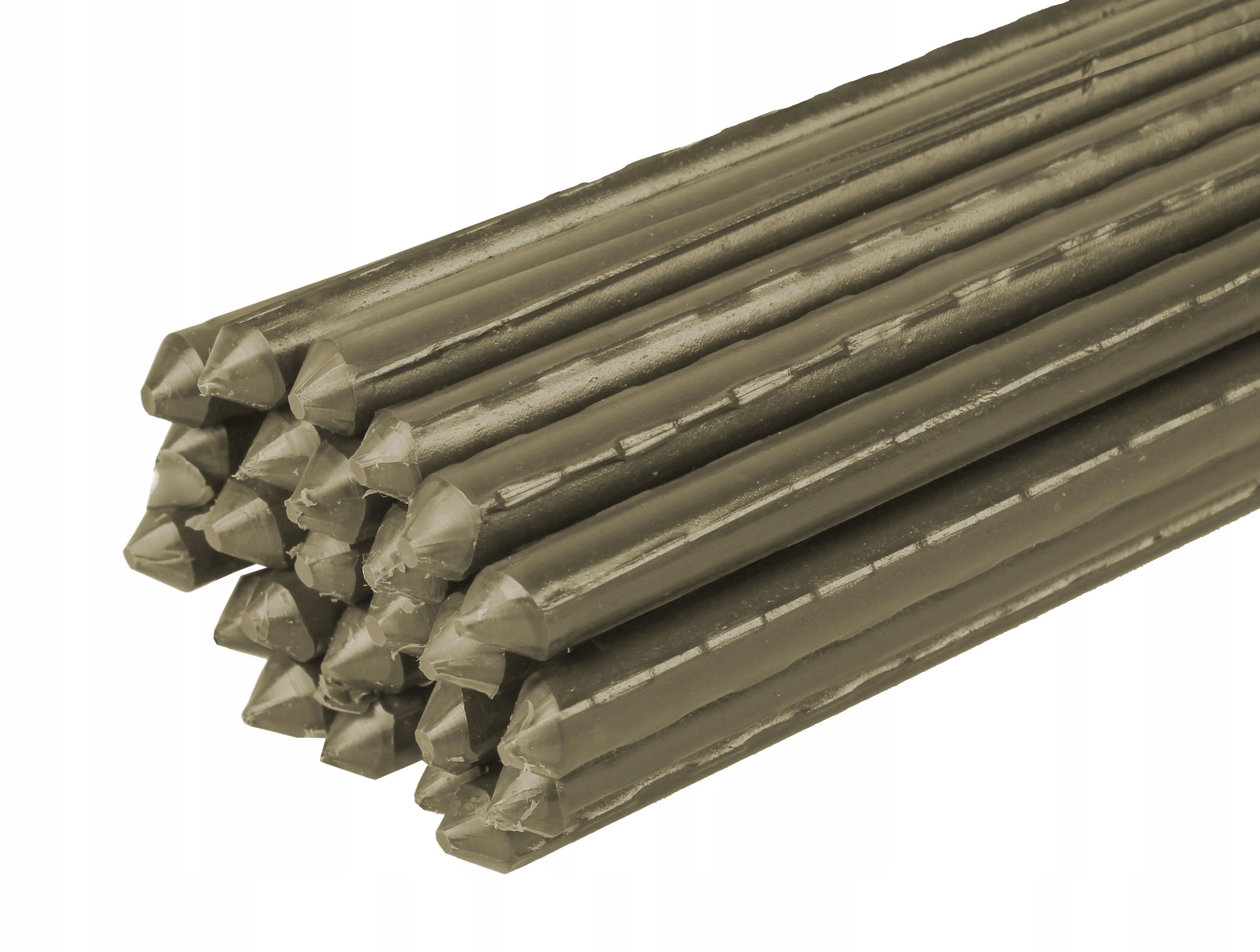 ZESTAW 25x TYCZKA METALOWA POWLEKANA 90cm 8mm