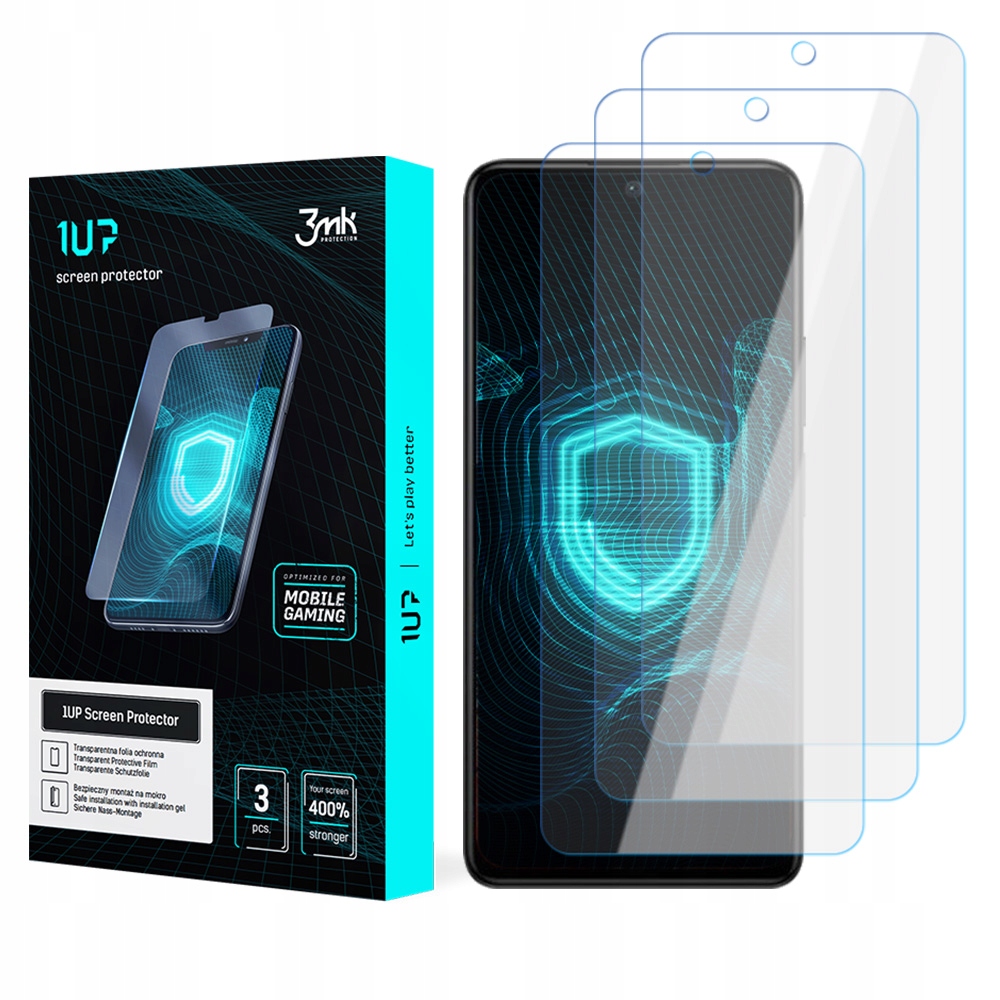 3x Fólie pro hráče Xiaomi Redmi K40S